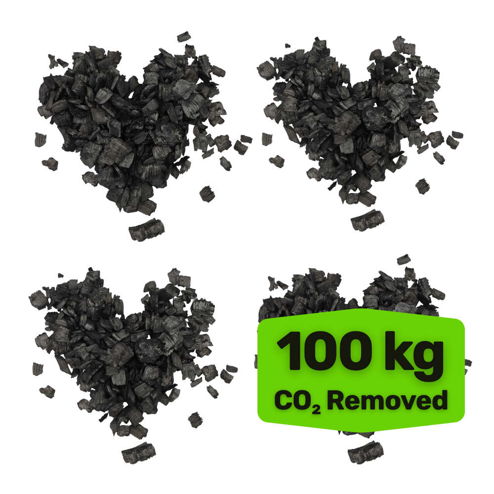 Monthly Carbon Removal (100 kg)