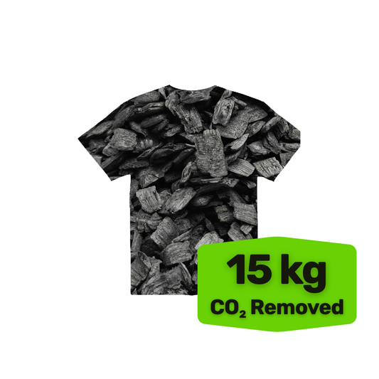 REMOVE T-SHIRT EMISSIONS - 15 kg of CO₂